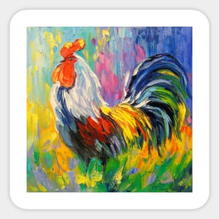 Rooster Sticker